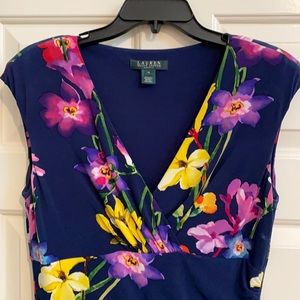 Lauren Ralph Lauren floral dress. Gorgeous for spring/summer! Sz 10.